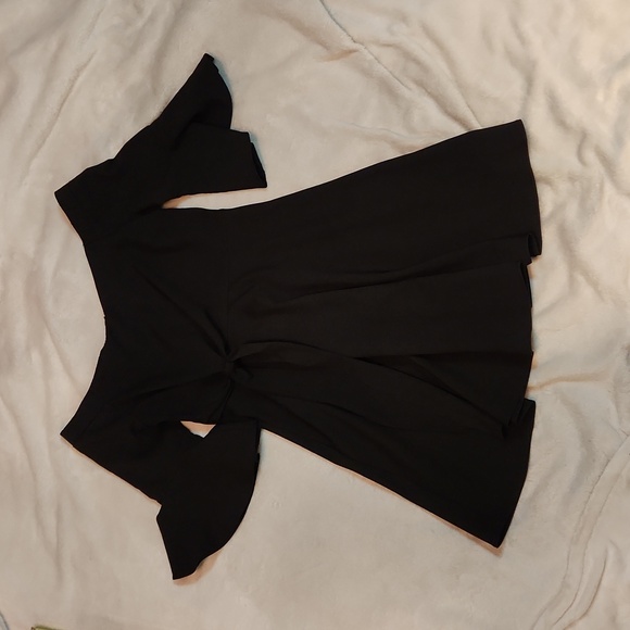 Essue off the shoulder flare dress - Picture 1 of 6